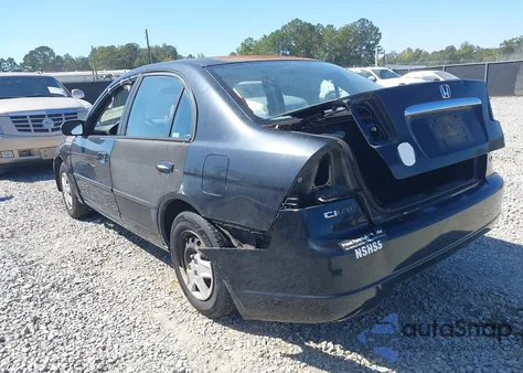 2003 Honda Civic Lx из США, поврежденный, VIN 1HGES16503L021458